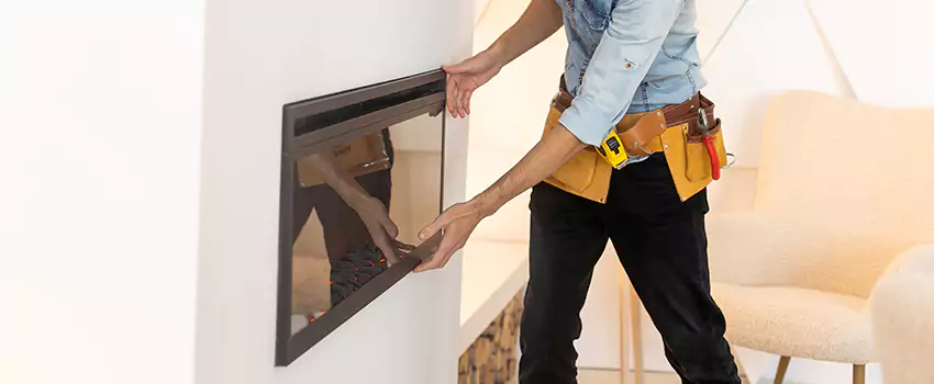 Metal Fireplace Installation in Yuma, Arizona