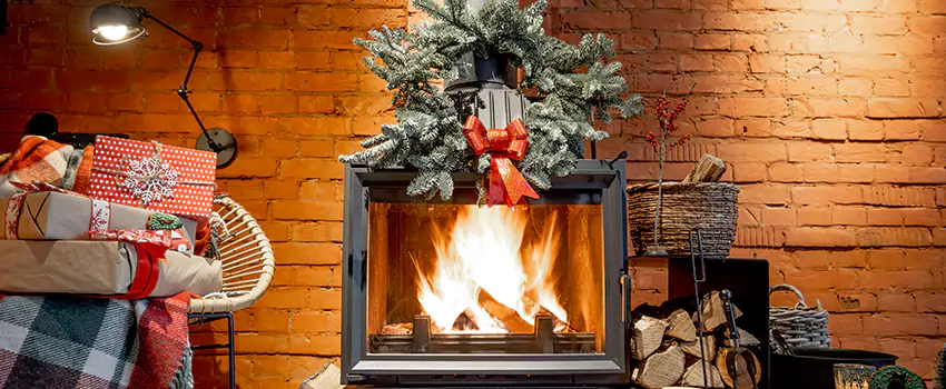 Travis Industries Linear Gas Fireplace Installation in Yuma, Arizona